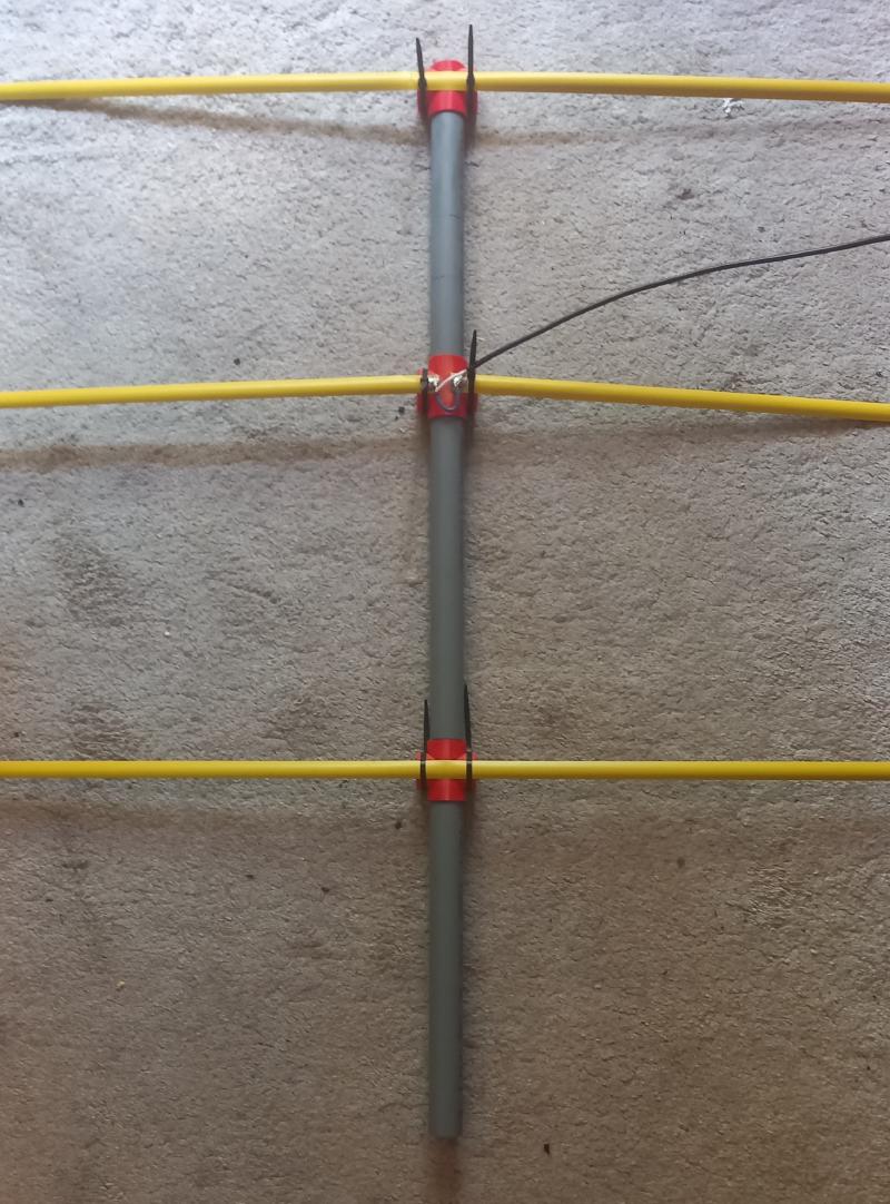 Handmade 2m Yagi antenna